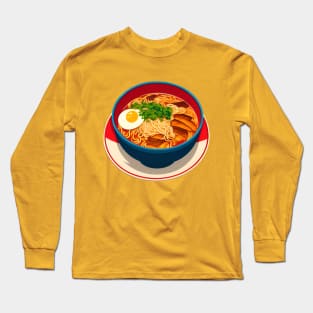 Ramen 拉麺 Long Sleeve T-Shirt